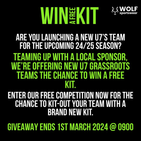 Wolf Sportswear: Free Kit Giveaway