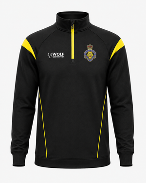 Mickleover RBL 1/4 Zip Black 26/27-Adult