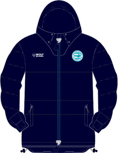 Barton Rovers JFC POMS Sky Valor Winter Jacket Poms 26/27 - Adult
