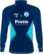 Barton Rovers JFC 1/4 Zip Poms Sky Coach 26/27 - Adult