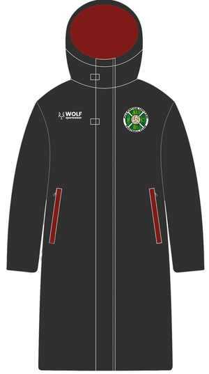 Front view of Allenton Utd 3/4 Length Coat 24/25