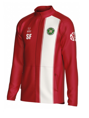 Front view of Allenton Utd Rain Jacket 24/25