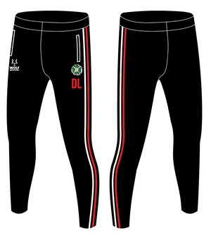 Front view of Allenton Utd Tech Trousers 24/25