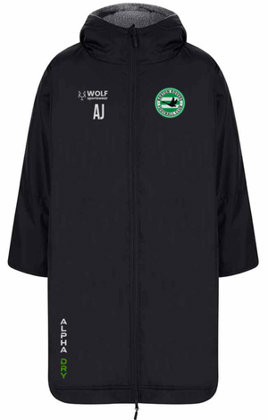 Front view of Barton Rovers JFC Alpha Robe