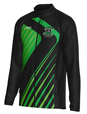 Front view of Belper United Rain Jacket 24/25
