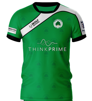 Front view of Woodlands FC Home Shirt 24/25