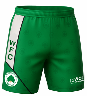 Front view of Woodlands FC Home Shorts 24/25
